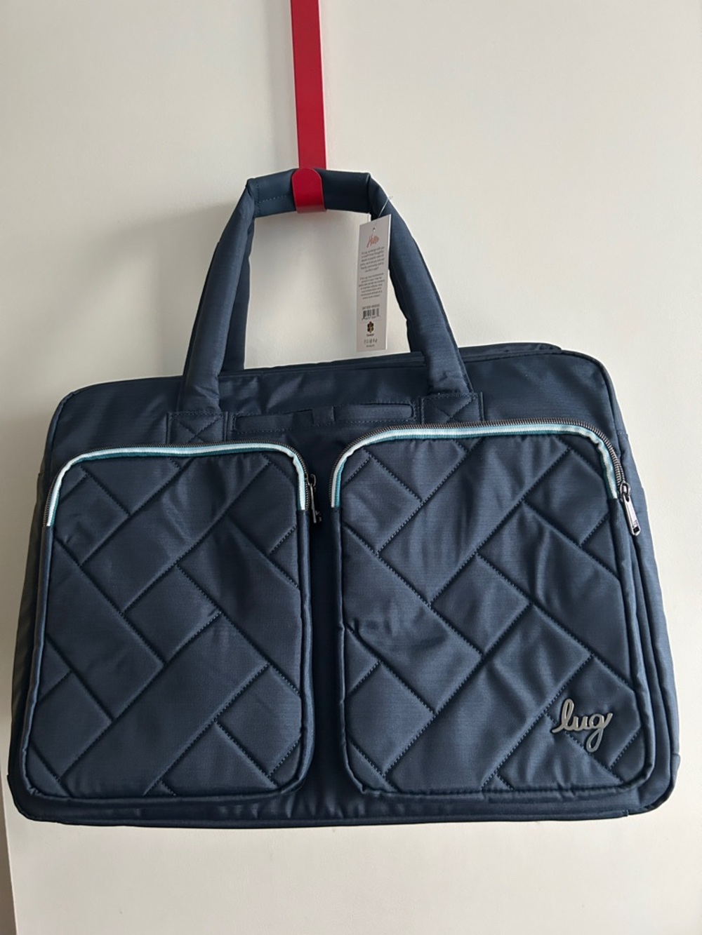 LUG DRIFTER DUFFLE BAG BRUSHED INDIGO NWT